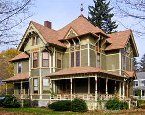 queen anne victorian house picture